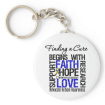 Finding a Cure For Autism Key Chains