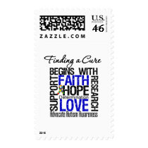 Finding a Cure For Autism Stamps