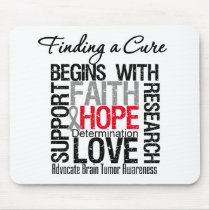 Finding a Cure For Brain Tumors Mouse Mats