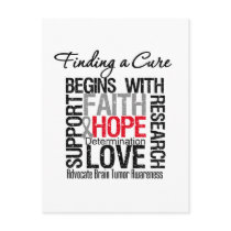 Finding a Cure For Brain Tumors Post Cards