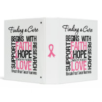 Finding a Cure For Breast Cancer Binder