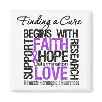 Finding a Cure For Fibromyalgia magnets
