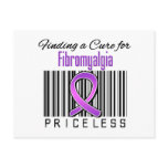 Finding a Cure For Fibromyalgia PRICELESS Postcard