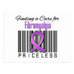 Finding a Cure For Fibromyalgia PRICELESS Postcard