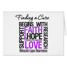 Finding a Cure For Lupus Card