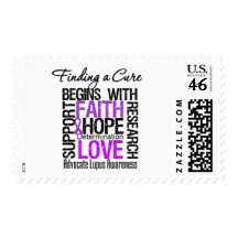 Finding a Cure For Lupus Postage Stamp