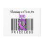 Finding a Cure For Lupus PRICELESS Postcard