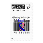 Finding a Cure For Male Breast Cancer PRICELESS postage