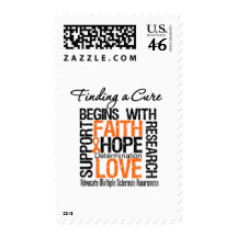 Finding a Cure For Multiple Sclerosis Stamp