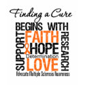 Finding a Cure For Multiple Sclerosis t-shirts by giftsforawareness Finding a Cure For Multiple Sclerosis t-shirts