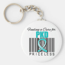 Finding a Cure For PKD PRICELESS Keychain