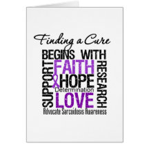 Finding a Cure For Sarcoidosis Greeting Cards