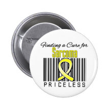 Finding a Cure For Sarcoma PRICELESS Buttons