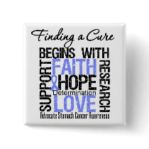 Finding a Cure For Stomach Cancer buttons