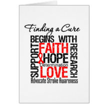 Finding a Cure For Strokes Greeting Cards