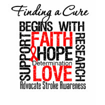 Finding a Cure For Strokes t-shirts by giftsforawareness Finding a Cure For Strokes t-shirts
