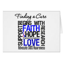 Finding a Cure For Sudden Infant Syndrome SIDS Greeting Card