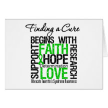 Finding a Cure For Tourette's Syndrome Greeting Cards