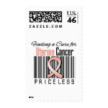 Finding a Cure For Uterine Cancer PRICELESS postage