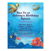 Finding Nemo Birthday Invitation invitations