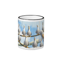Finding Nemo Seagulls on ropes Coffee Mugs