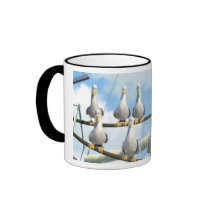 Finding Nemo Seagulls on ropes Coffee Mugs