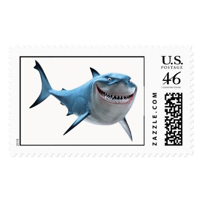Finding Nemo's Bruce postage