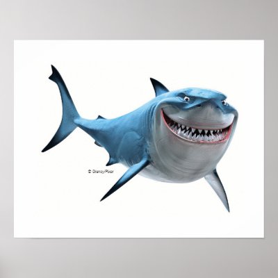 Finding Nemo's Bruce posters