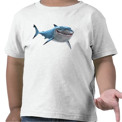 Finding Nemo's Bruce t-shirts