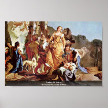Finding Of Moses By Tiepolo Giovanni Battista Print