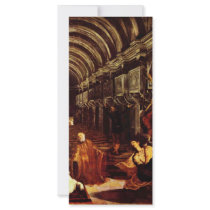 Finding Of The Body Of St. Mark By Tintoretto Jaco Rack Card Template