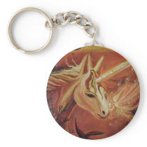 Finding The Way Home  Unicorn & Fairy Art KeyChain keychains