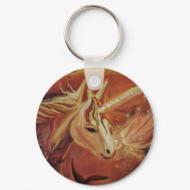 Finding The Way Home  Unicorn & Fairy Art KeyChain