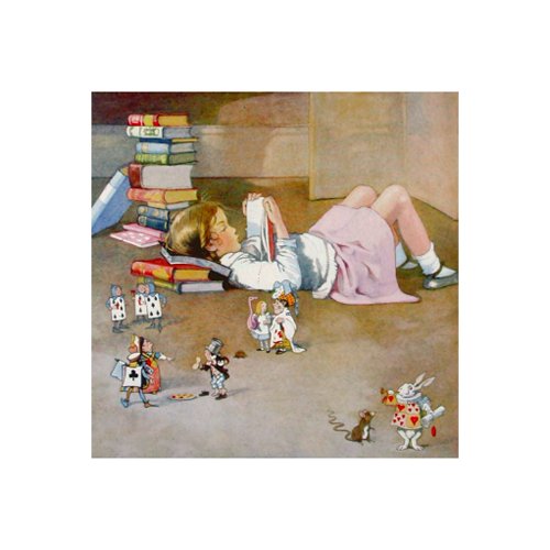 FINDING WONDERLAND postcard
