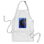fine art  aprons - mirror cat
