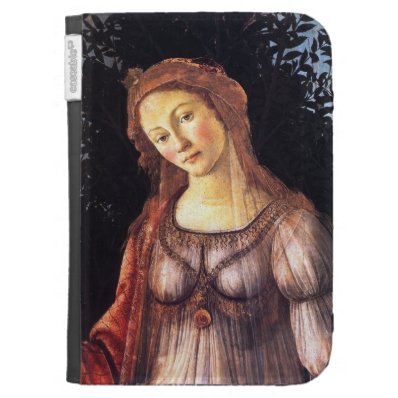 Fine Art Botticelli Personalized Kindle Case
