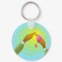 Fine Art Brushes keychains