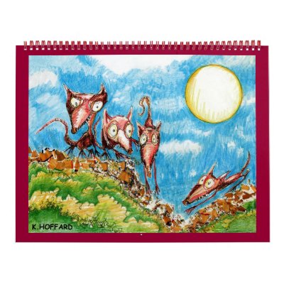 Fine Art by K. Hoffard Wall Calendar by Hoffard