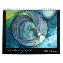 Fine Art Calendar by KimberlyKirkArt Fine Art Calendar