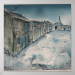 Fine Art Canvas Print/Lorraine Village