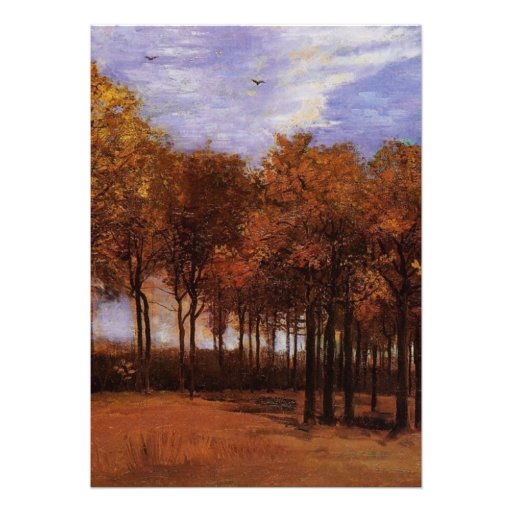 Fine art Christian fall wedding invitations