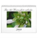 fine art flower photo calender 2010 by daye deura calendars