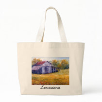 Fine Art Louisiana Barn from Oil Painting bags by Artist_Lenora Fine Art Louisiana Barn from Oil Painting bags