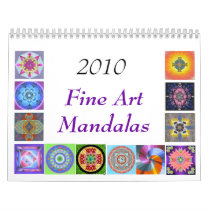 Fine Art Mandalas for 2010 calendars by jenland Fine Art Mandalas for 2010 calendars