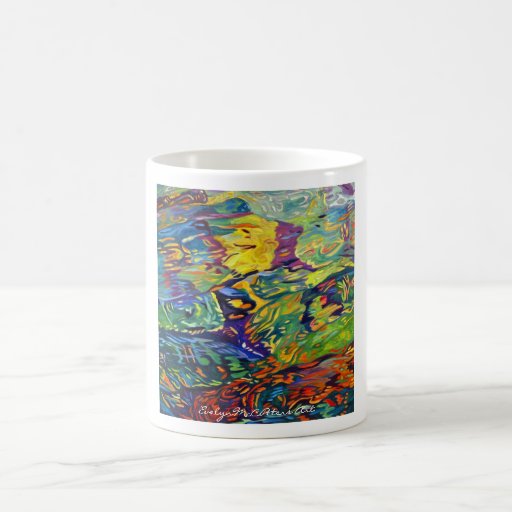 Fine Art Mug Water Reflections EvelynMcCPeters Art
