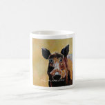Fine Art Mug Wild Boar EvelynMcCPeters Art