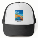 Fine art painting hat