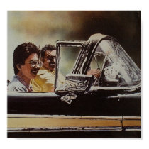 fine art print-''Los Cruisers'' c1985AdanHernandez by adanarte fine art print-''Los Cruisers'' c1985AdanHernandez