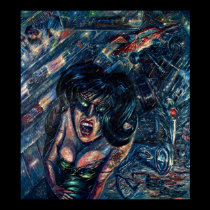Fine-Art Print -''Ruca In A Pileup'' c'05