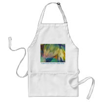 Fine Art Sunflower Seed Abstract aprons